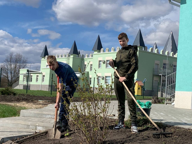 Трудовой десант.