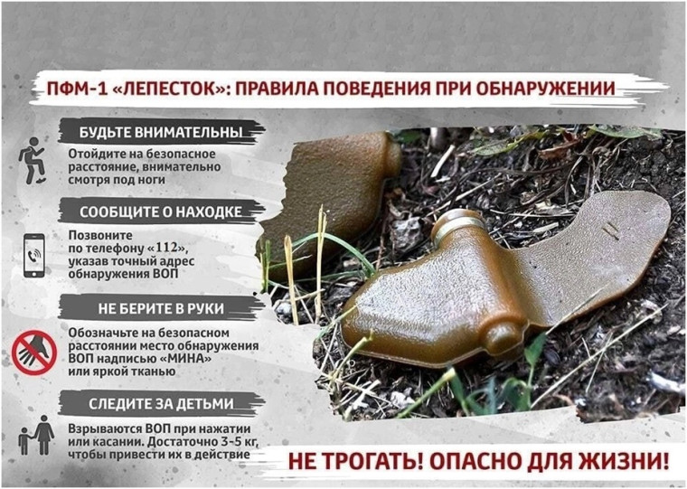 Минная опасность.